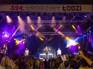 Ponad 250 tys. łodzian bawiło się na 594. Urodzinach Łodzi