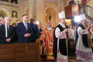 [VIDEO] W 75. rocznicę rzezi wołyńskiej Prezydent na Ukrainie oddał cześć pomordowanym Rodakom