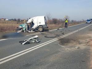 Śmiertelny wypadek na na wojewódzkiej drodze koło Wojnicza