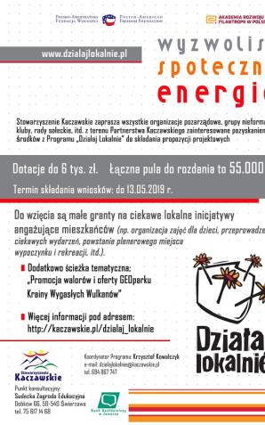 Startuje coroczny konkurs Działaj Lokalnie