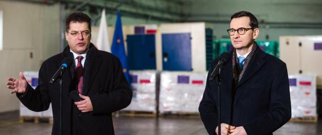 [VIDEO] Premier Mateusz Morawiecki: Razem z całym wolnym światem, musimy pomóc Ukrainie, aby przetrwała