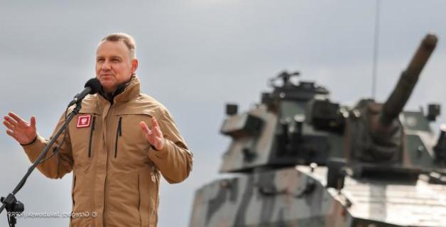 [VIDEO] Orzysz. Prezydent RP określił główne kierunki rozwoju Sił Zbrojnych RP